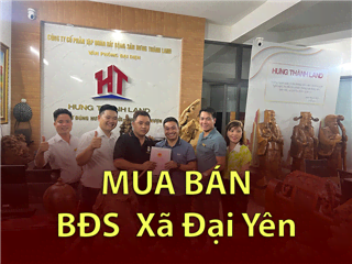 Ảnh Mua bán đất, ký gửi bất động sản tại xã Đại Yên Chương Mỹ | Văn phòng giao dịch BĐS Hưng Thành Land