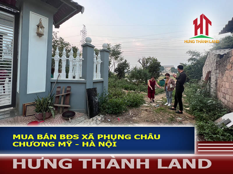 Mua bán đất, ký gửi bất động sản tại xã Phụng Châu Chương Mỹ | Văn phòng giao dịch BĐS Hưng Thành Land